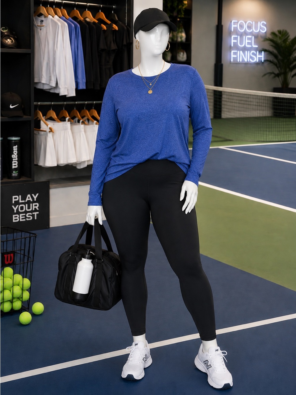 Blue Women’s Crewneck Sweater